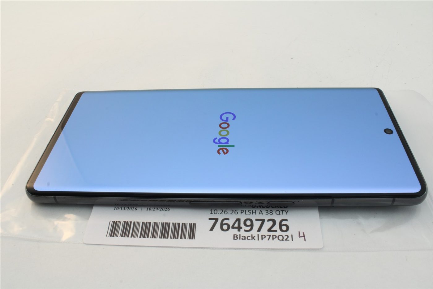Pixel 7 Pro in Black