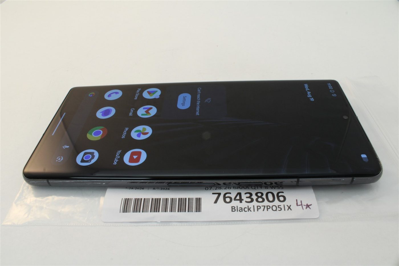 Pixel 7 Pro in Black