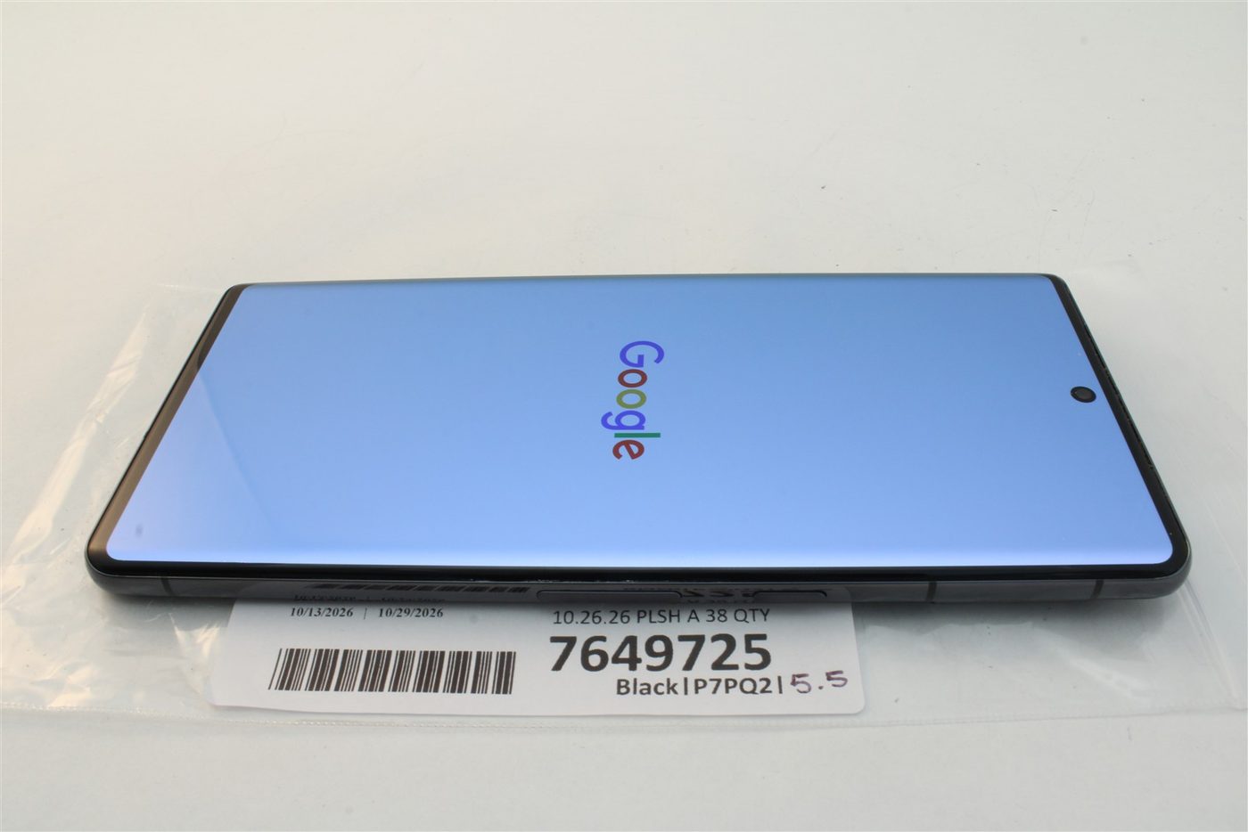 Pixel 7 Pro in Black