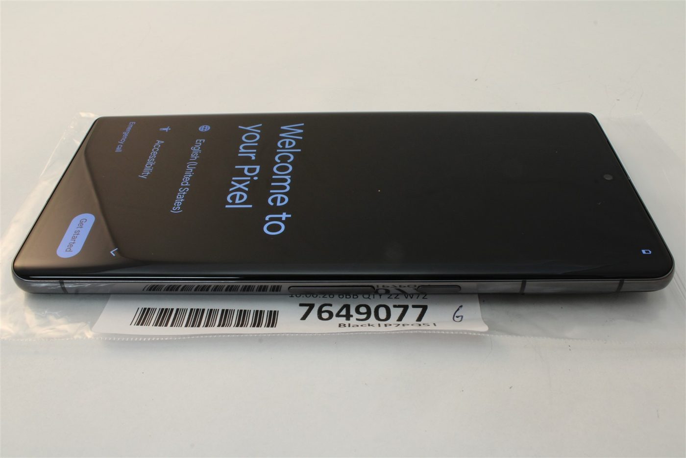 Pixel 7 Pro in Black