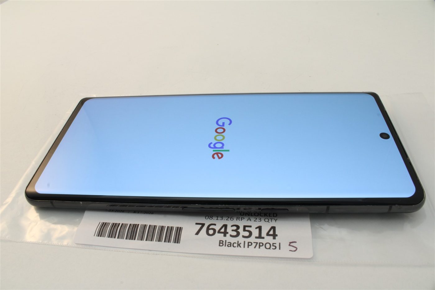 Pixel 7 Pro in Black