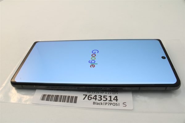 Pixel 7 Pro in Black, cosmetic grade A