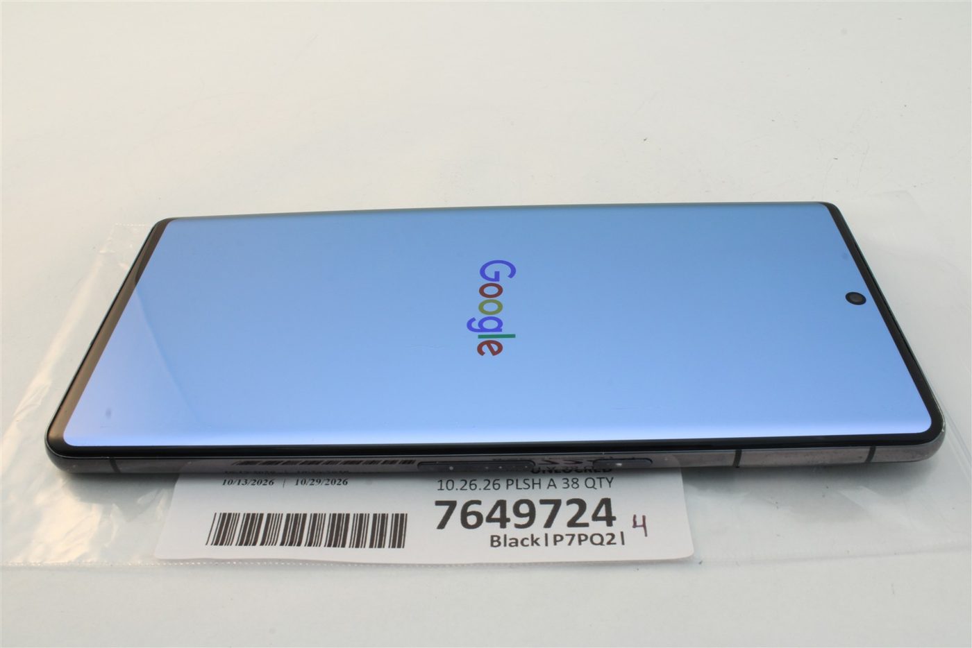 Pixel 7 Pro in Black