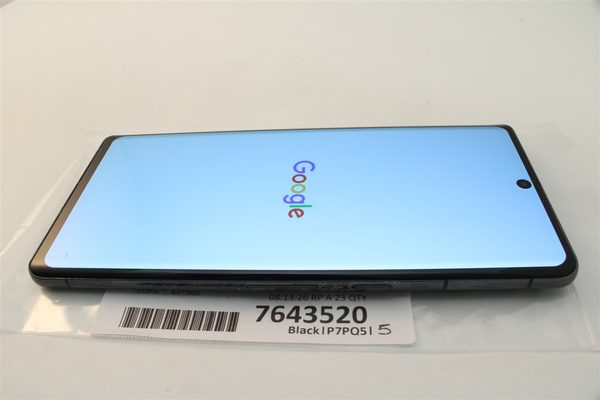 Pixel 7 Pro in Black, cosmetic grade A