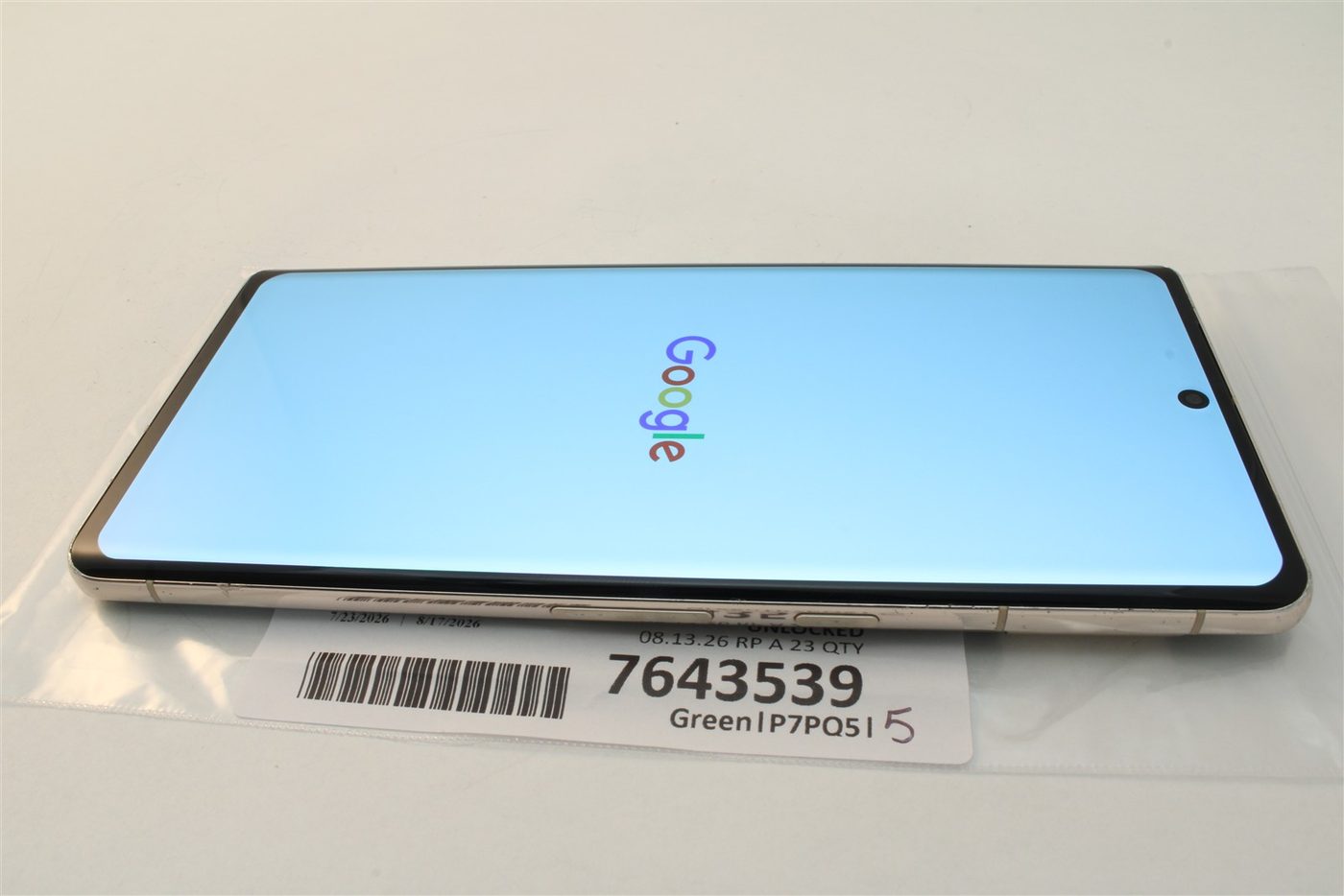 Pixel 7 Pro in Green
