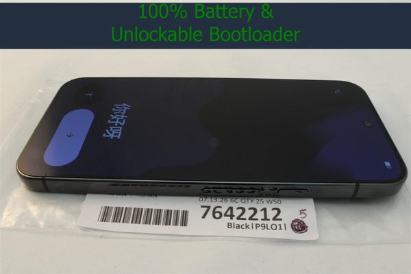 Pixel 9 Pro XL in Black, cosmetic grade A